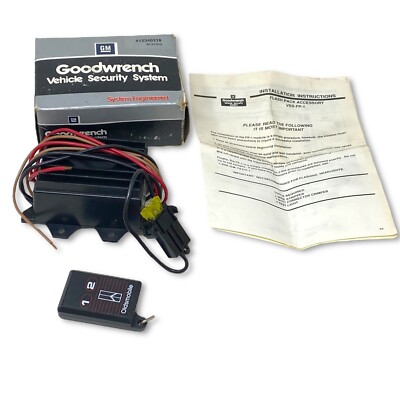 GM General Motors 12340318 GoodWrench Vehicle Security System VSS-FP-1