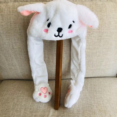 BTS BT21 RJ Movable Hat Ears Jump Move Up