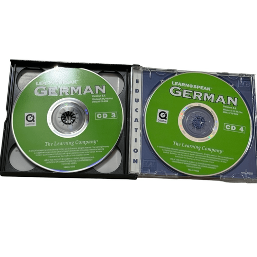 The Learning Company Learn to Speak German ( 4 CD ROM Set) - Picture 7 of 10