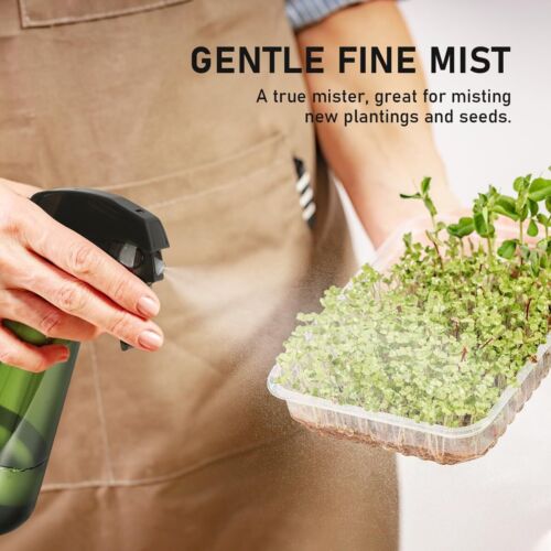 Plant Spray Bottles – Fine Mist Water Sprayer for Plants & Cleaning, 2pcs, 16oz - Picture 5 of 11