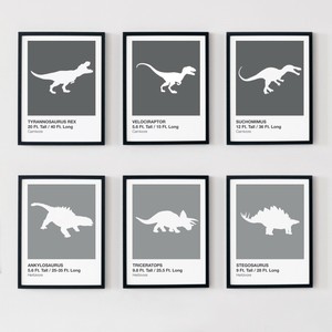 dinosaur wall art for nursery