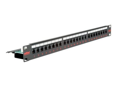 26.11.0362 ROLINE patch panel CAT 6 UTP black 48.3 cm (19) ~D~