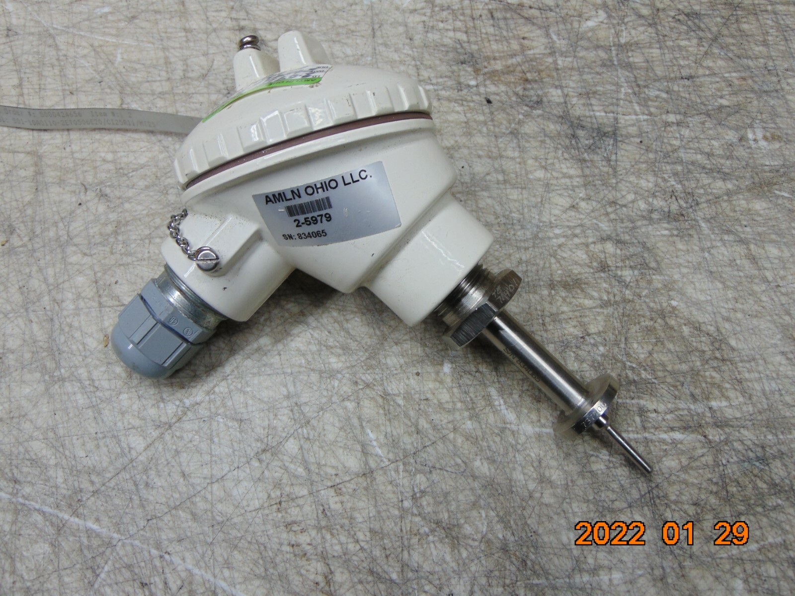 BURNS S0110A01102ET0506E20/CI25R11/MT25 THERMOCOUPLE FREE SHIPPING