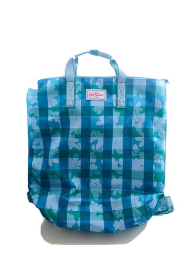 Gingham Recycled Zip-Top Backpack | eBay