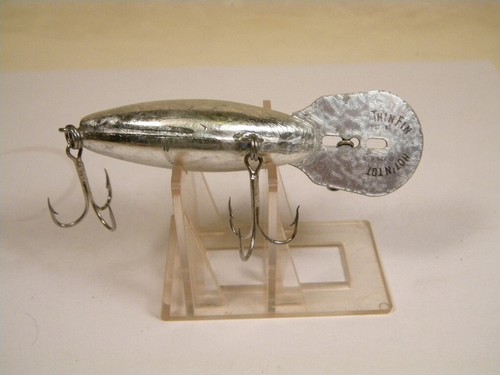 Señuelo de crankbait Storm Hot N Tot Thin Fin metálico negro 2 1/2" - Imagen 3 de 3