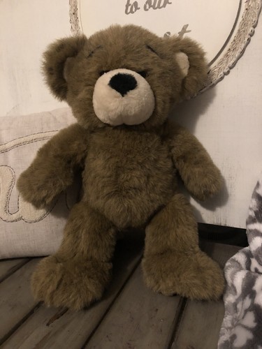 Build a Bear Bearemy Friendship Maskottchen weicher Teddy Stofftier Spielzeug braun 1997