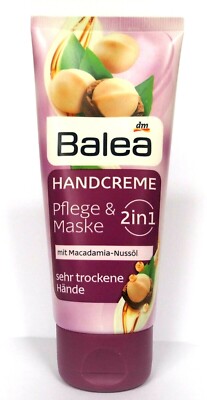 Balea Hancream & Mask in One with Macadamia Oil 100ml