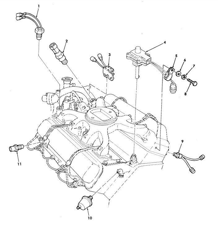 HMMWV Humvee Cold Advance Thermostatic Switch 12338596 5930011836637