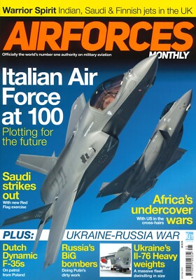 UK, AirForces Monthly Magazine; Italian, Indian, Saudi, Ukraine-Russia, May 2023