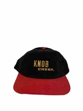 Vintage Knob Creek Alcohol Logo Adjustable Hat Embroidered