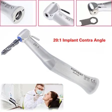 Dental Implant 20:1 Reduction Surgical Contra Angle Handpiece Low Speed NSK SG20