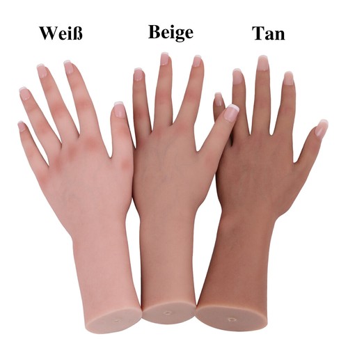 Silikon Weibliche Hand Modell Gefälschte Hand Mannequin für Ringe Armband - Bild 8 von 10