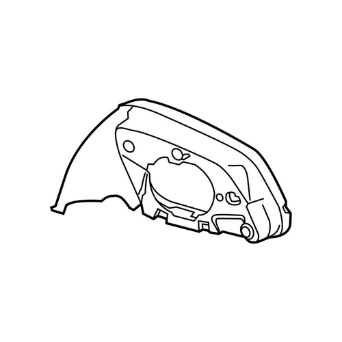 Genuine OEM Door Mirror Housing For BMW 51167302411
