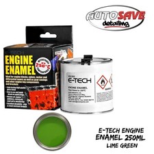 E-Tech - High Heat Auto KFZ Motor Glanz Finish Emaille Lack 250ml - Limettengr&uuml;n
