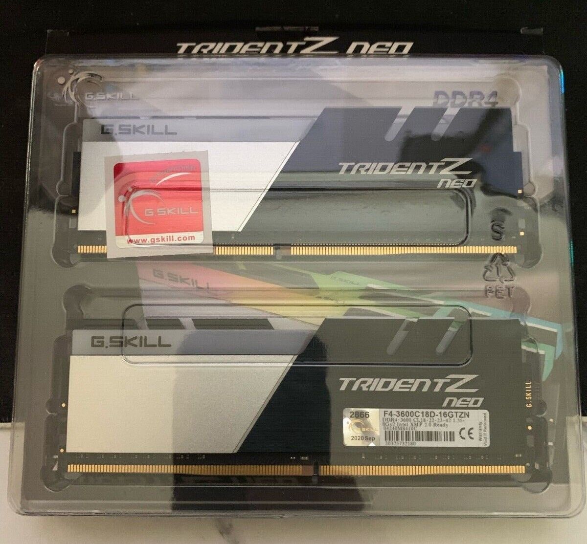 G. SKILL Trident Z Neo 16GB Memory for AMD Ryzen for sale online