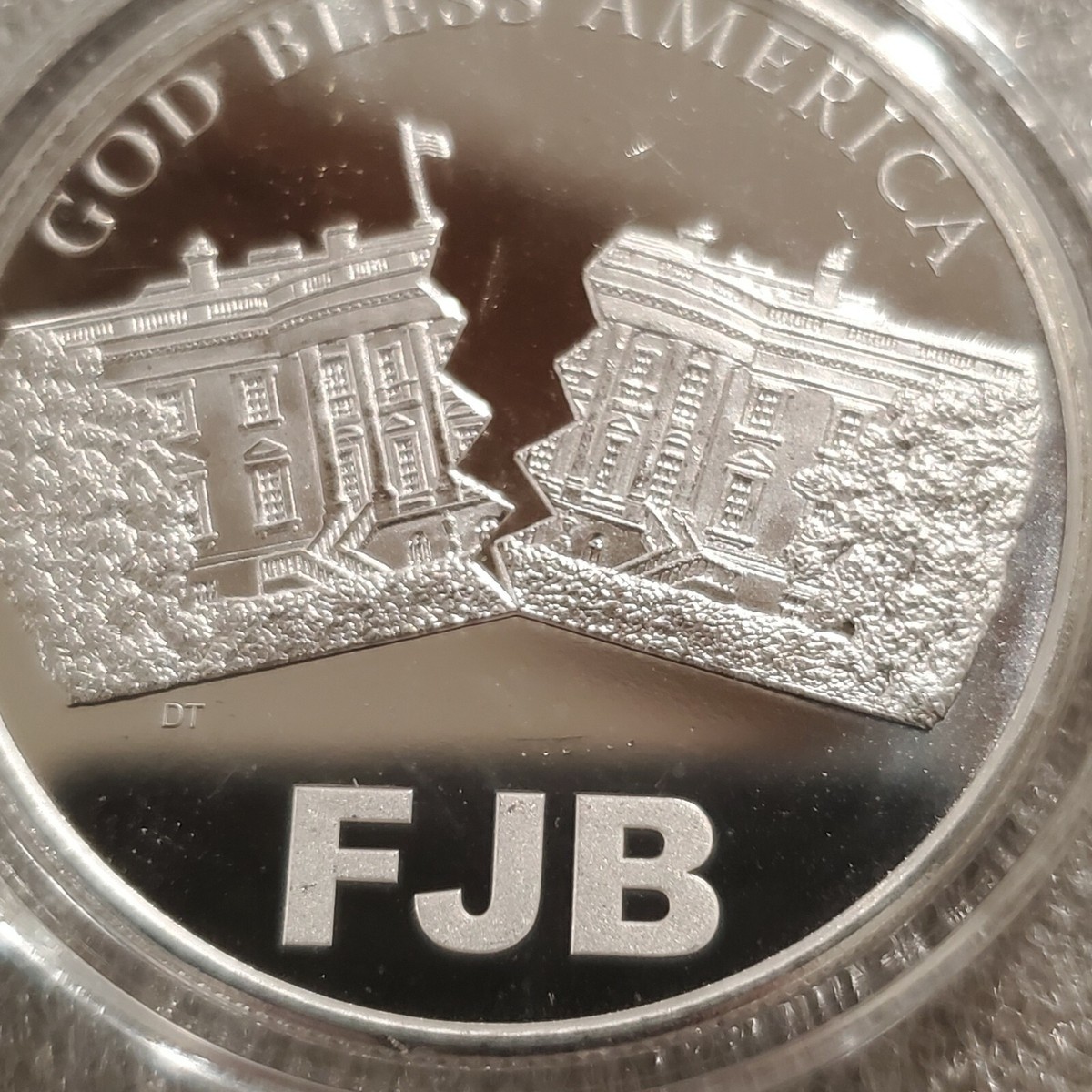 Let's Go Brandon FJB America 1 Oz .999 Silver Donald Trump