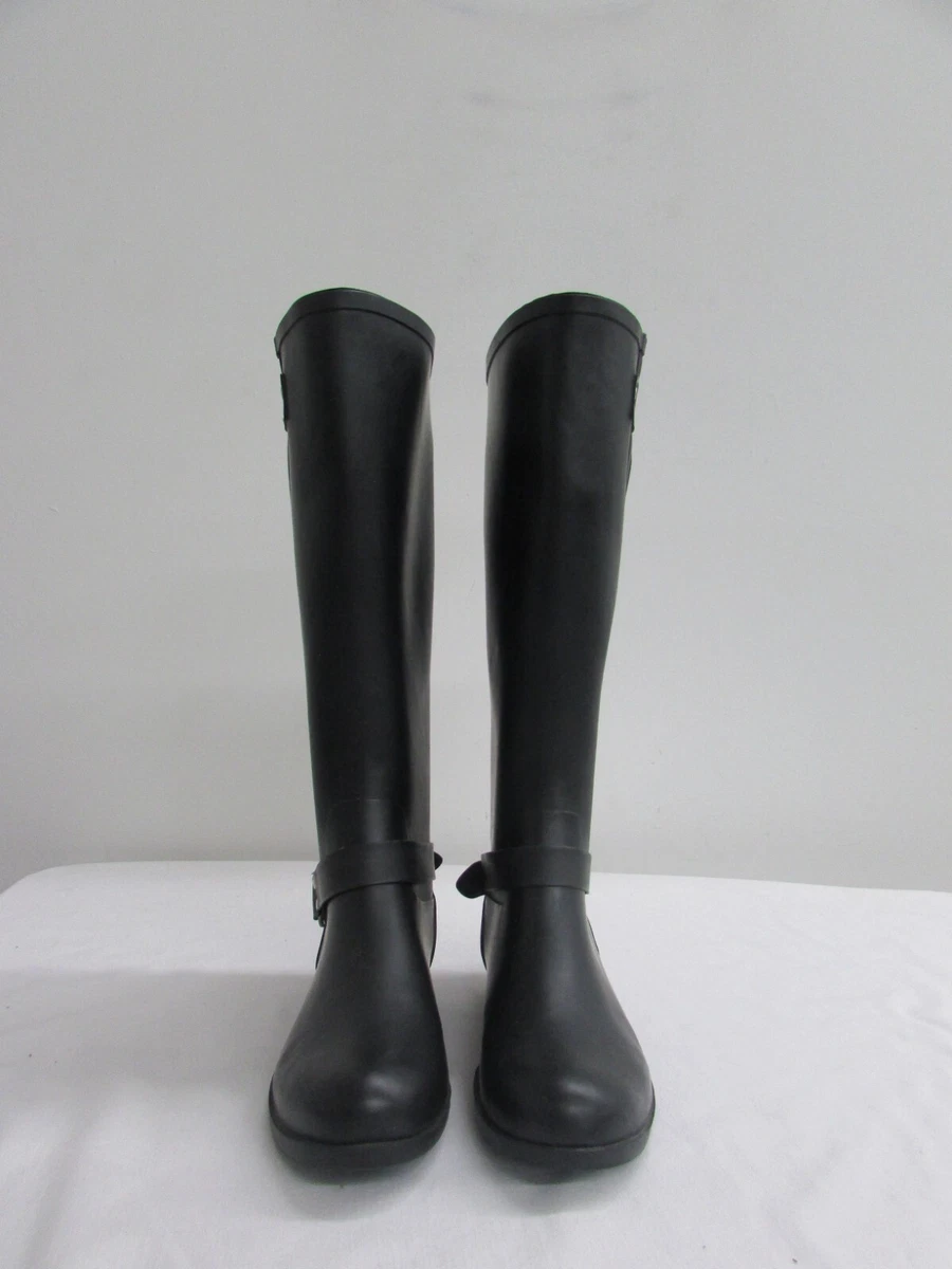 Steve madden hotsell black rain boots