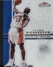 2003 Fleer Mystique Shining Stars Jerseys#SS-JR Jason Richardson - Golden State