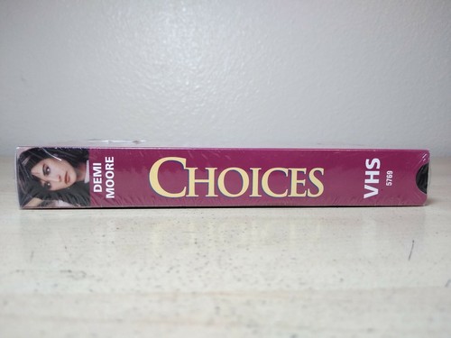 CHOICES VHS Demi Moore Victor French, Paul Carafotes Rare. Brand New Sealed - Picture 5 of 6