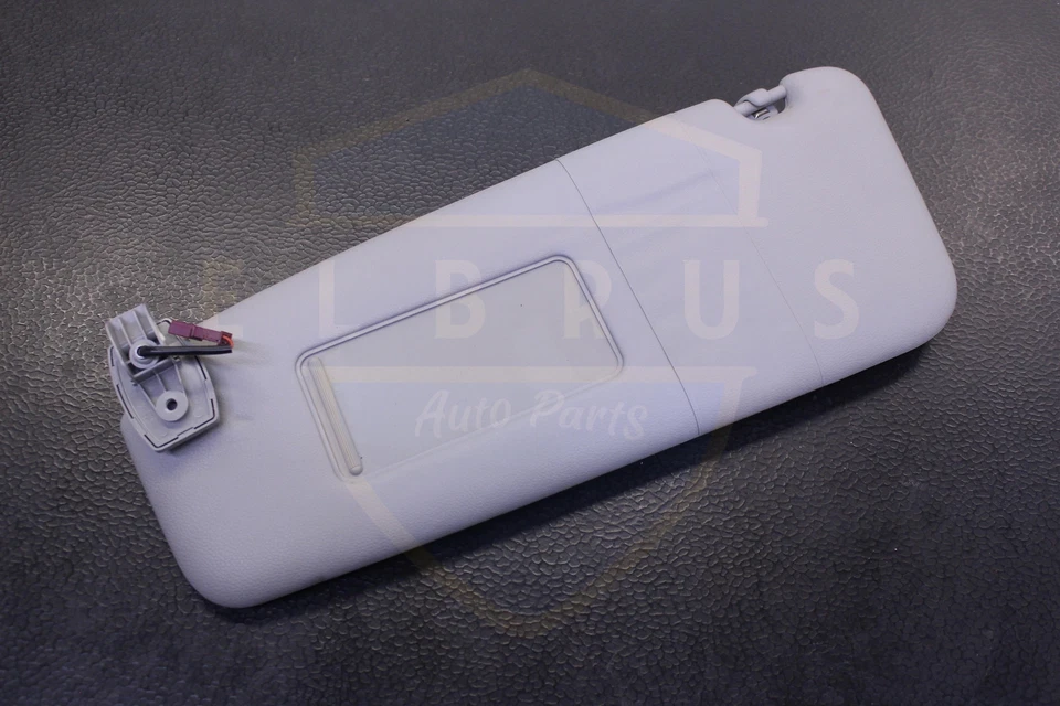 BMW 525XI 2004 2005 2006 2007 CONDUCTOR IZQUIERDO PARASOL VINILO GRIS OEM Foto 2 de 4