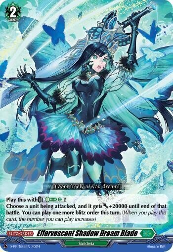 Bushiroad Cardfight Vanguard Effervescent Shadow Dream Blade
