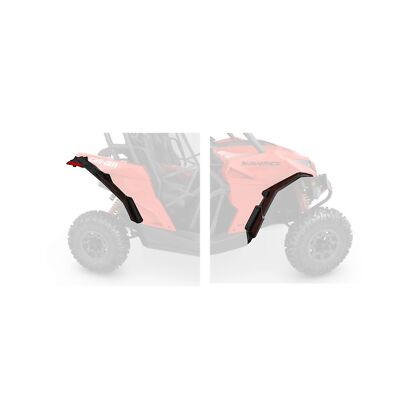 Can-Am Fender Flares (Black) Compatible with 13-16 CAN-AM MAV1000