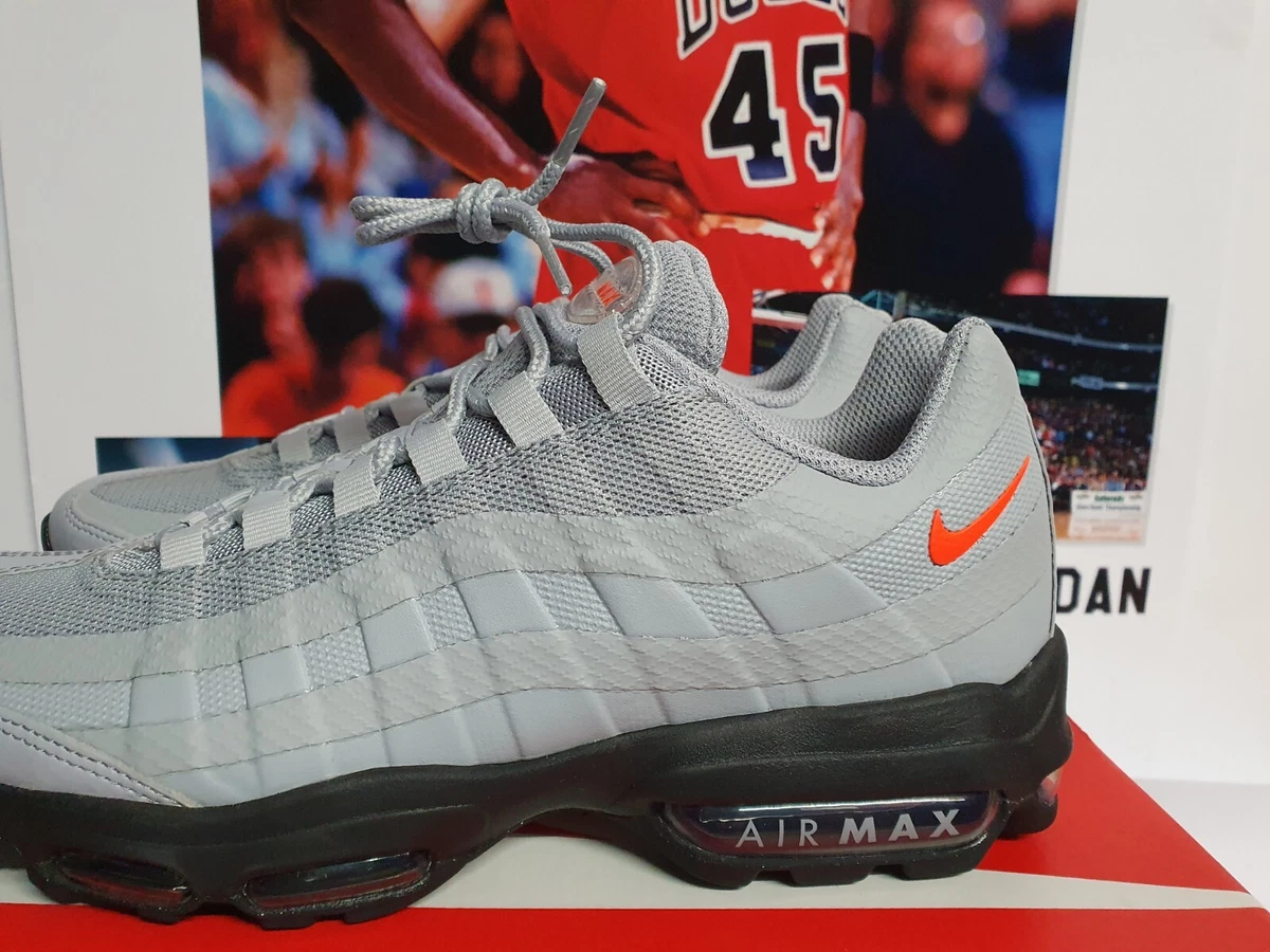Nike air max top 95 wolf grey red