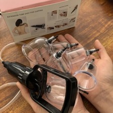 Brustvergrößerungspumpe Vakuumpumpe Vakuum-Saugglocken-Set Pussy Pump Brustpumpe