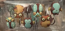 Owl Shower Curtain Hooks
