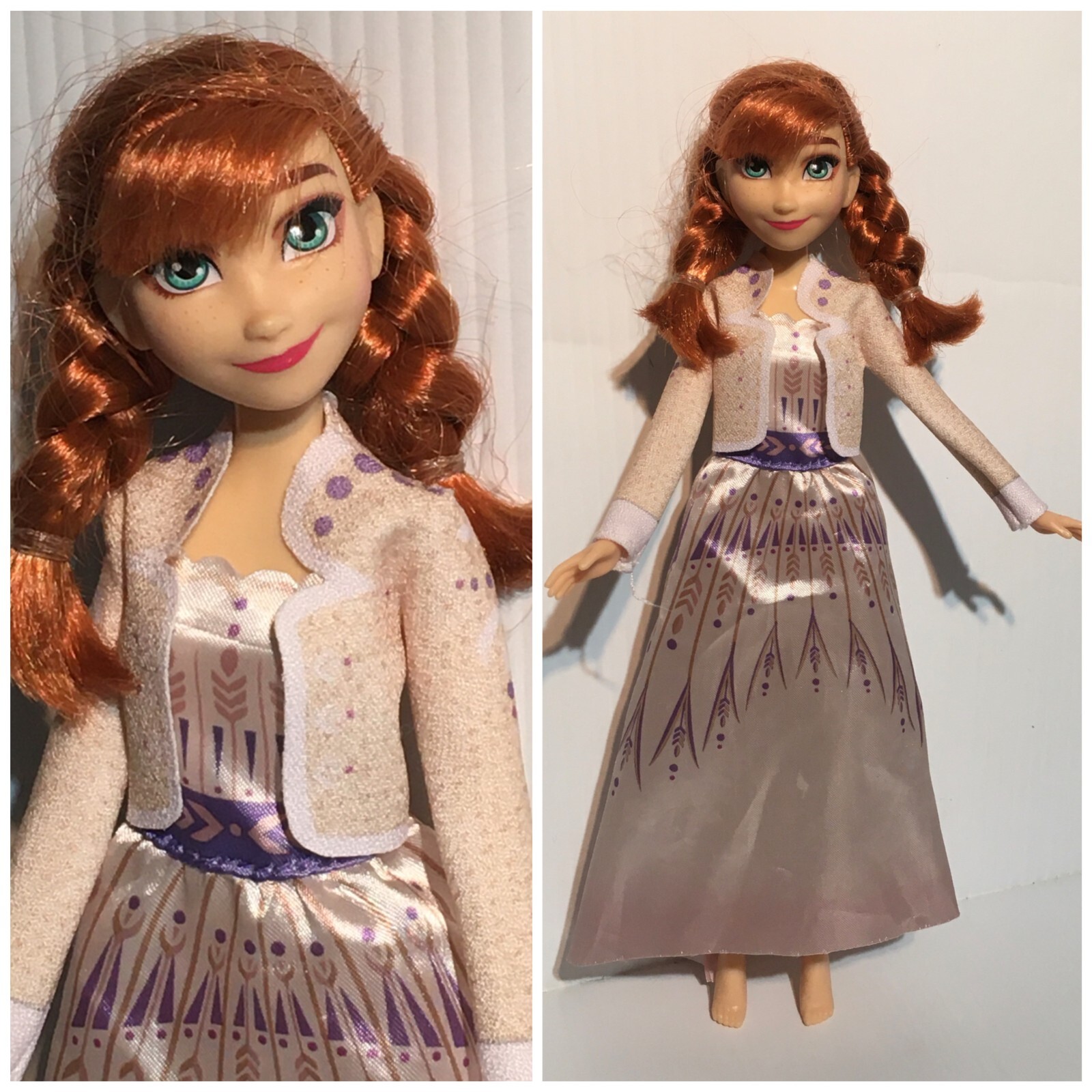 DISNEY FROZEN II 2 ANNA DOLL Arendelle Fashions Hasbro White