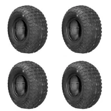 (4) 145X70X6 Knobby 2Ply Cheng Shin Tires