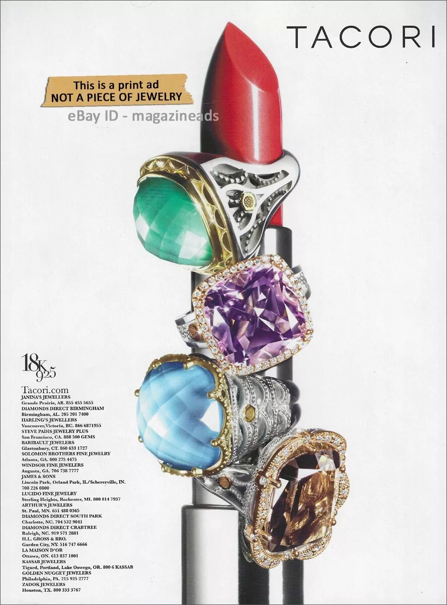 Tacori online gemstone rings