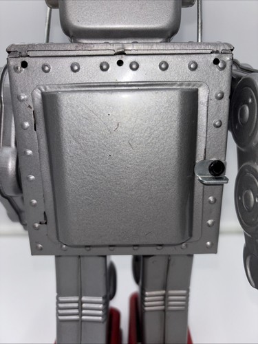 TOP SELTENER 60ER JAHRE JAPAN HORIKWAWA GEAR ROBOT FUNKTIONSTÜCHTIG IN OVP - Bild 17 von 24