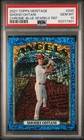 Shohei Ohtani 2021 Topps Heritage - #245 Chrome Blue Sparkle REF. PSA 10 GEM MT