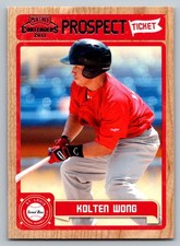 2011 Playoff Contenders Prospect Ticket  Kolten Wong RT28