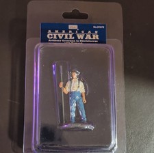 Britains American Civil War Artillery Crewman in Shirtsleeves Metal Figure 31072