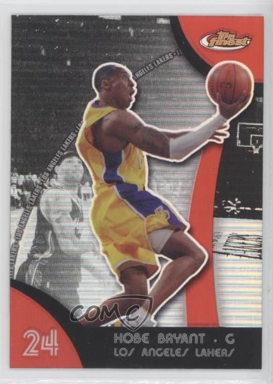 2007-08 Topps Finest Refractor Kobe Bryant #24 HOF px8