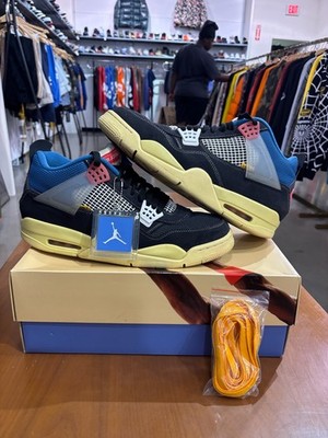 PREOWNED Air Jordan 4 Union LA Off Noir Size 13