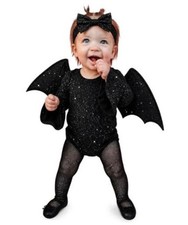 Halloween Baby Bat Costume for Toddler Girl Kids Halloween Party 12-18 Months