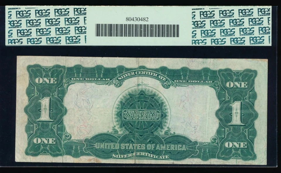 AC Fr 229a 1899 $1 Silver PCGS 25 BLACK EAGLE the key - Image 2 of 2