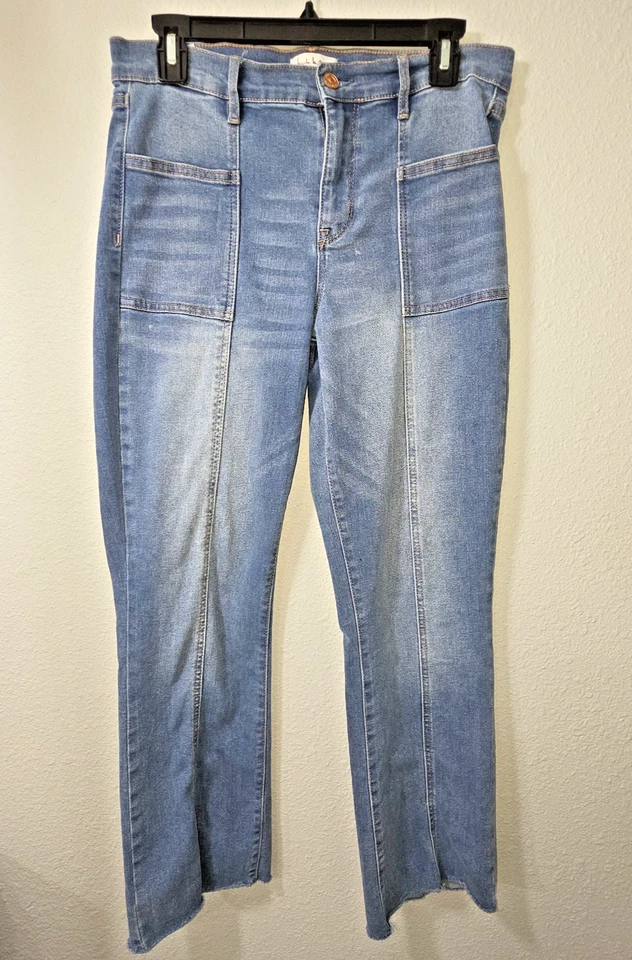 Nicole Miller New York Jeans Womens Blue Soho High Rise Ankle Boot - Sz 6 - Image 2 of 4