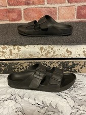Birkenstock Kids Arizona EVA Sandals Black Slip-On Size 33 EU 2 US Waterproof