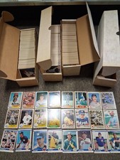 Fleer Baseball Set Lot 1981 1982 1983 1984 Cal Ripken Jr RC Mattingly Boggs Gwyn