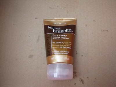 JOHN FRIEDA BRILLIANT BRUNETTE Satin Shine Finishing Creme 4.4 Oz RARE HTF