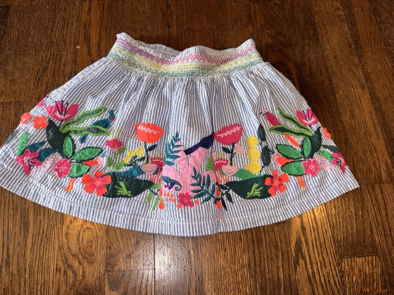 Mini Boden Skirt Girls 2-3