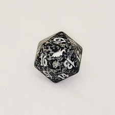 MTG - Shadowmoor Spin down Dice (Black)