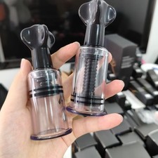 2pcs Nipple Pump Sucking Pump Vacuum Vagina Pump Nipple Sucker Sex Toy for Women