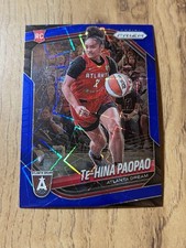 2025 Panini Prizm WNBA Te-Hina Paopao Rookie Blue Velocity Prizm RC #61 Dream