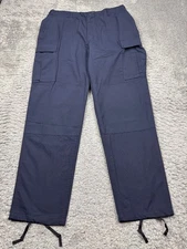 Propper Pants Men Large Long Navy BDU Ripstop Military Tactical Cargo Trousers