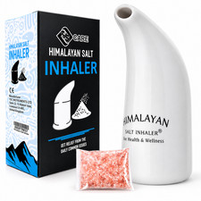 Himalayan Salt Inhaler Dry Salt Therapy Salt Pipe Natural Inhale Sinus Relief